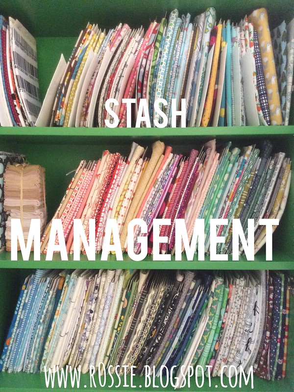 Stash Management in quilt studio