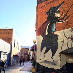 Wolf Lane art. #streetart #art