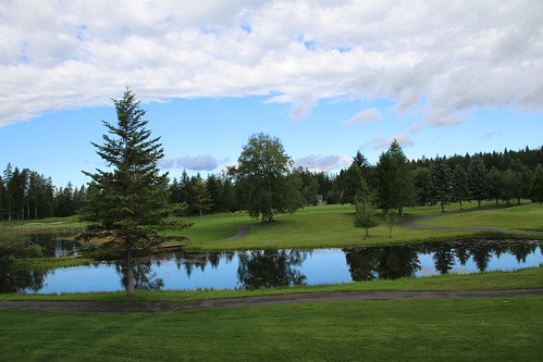 reflection clouds canon landscape montana day golfcourse meadowlake 2014 wildnerness pwpartlycloudy meadowlakeresort