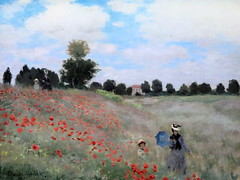 IMG_7131 Claude Monet. 1840-1926. Paris. Coquelicots. Poppies. 1873. Paris Orsay.