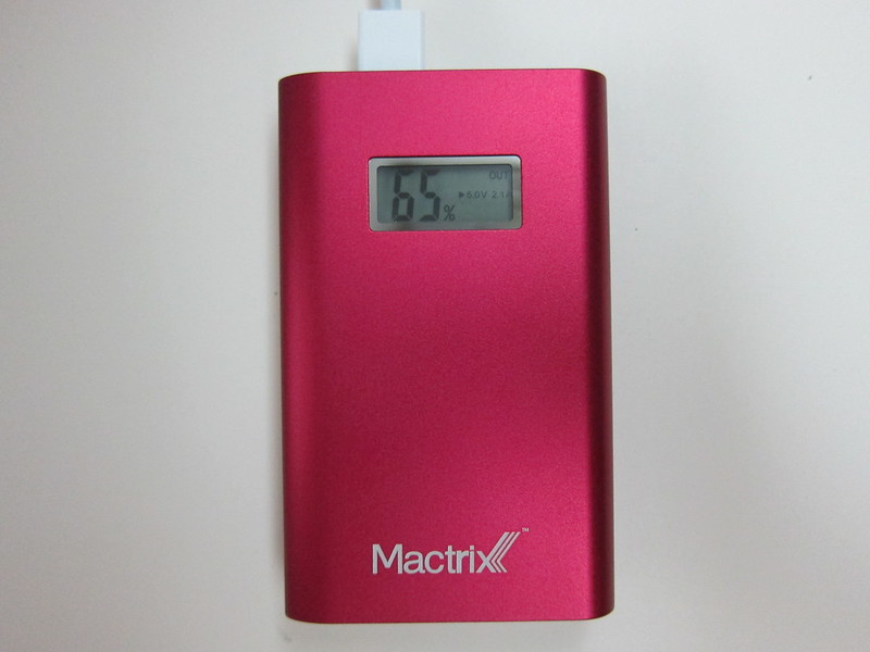 Mactrix Dual 9000 Portable Battery - LCD Indicator - Charging