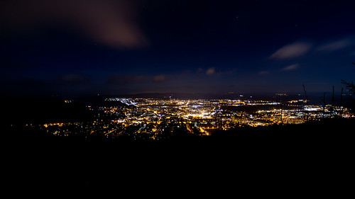 city night lights ilmenau