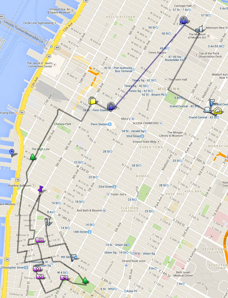 Primera y no última vez en Nueva York - Blogs de USA - Tour de Contrastes, Greenwich Village y High Line (1)