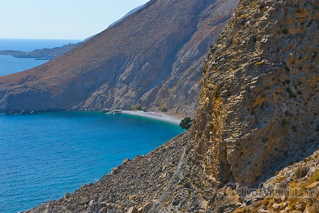 view 0000 Glyko Nero beach, Crete, Greece