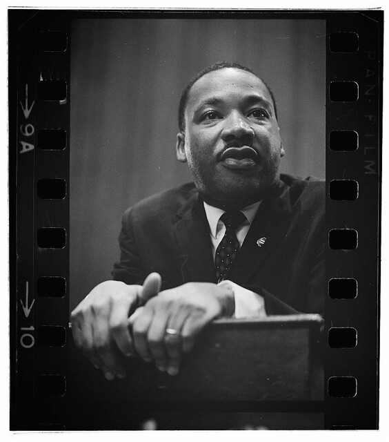 Martin Luther King press conference (LOC) from Flickr via Wylio