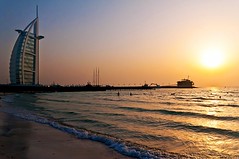 Burj al Arab sunset