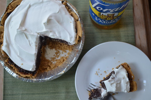 S'mores Protein Pie featuring CLICK