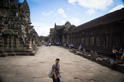 I'm in Angkor Wat