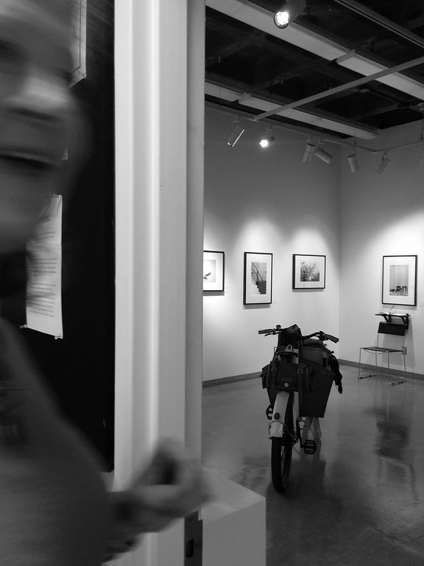 ¡♥! × Adrienne's solo b+w photography show: “one word”