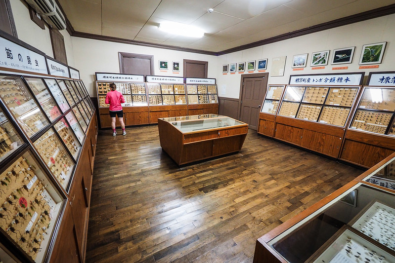 Pioneer history and ecology museum at Lake Toro, Hokkaido, Japan