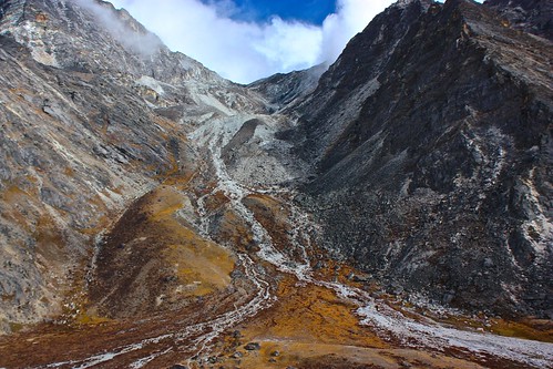 Kongma La Pass from the Lobuche side