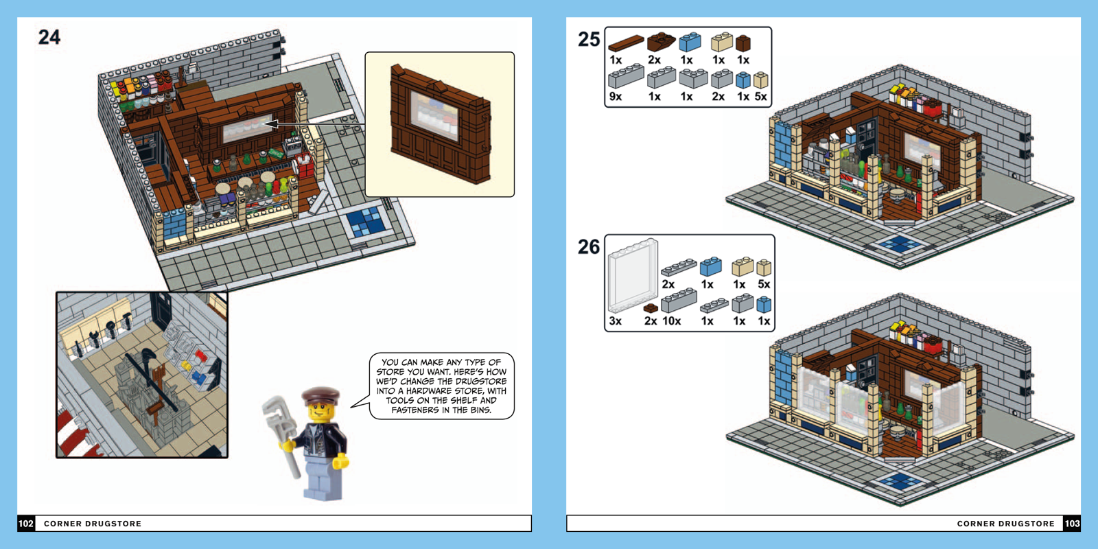 LEGO interiors