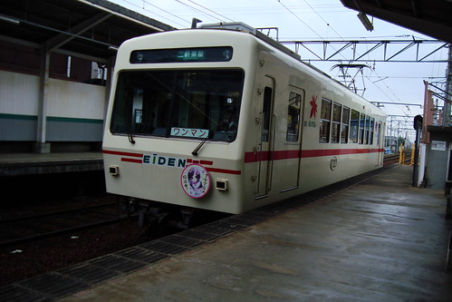 2014/07 叡山電車 ハナヤマタ ヘッドマーク車両 #01