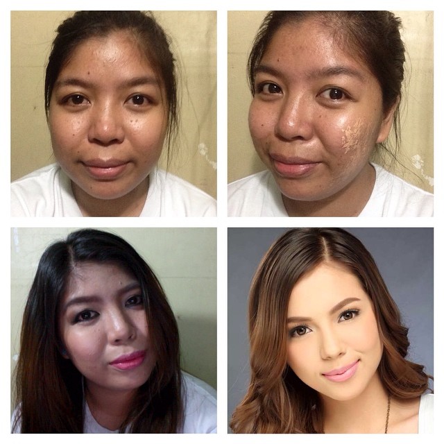 Sai Montes makeup transformation to Julia Montes