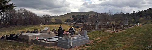 cemetery pano headstones graves 31 perthville 3840x1280 tombstonetourism