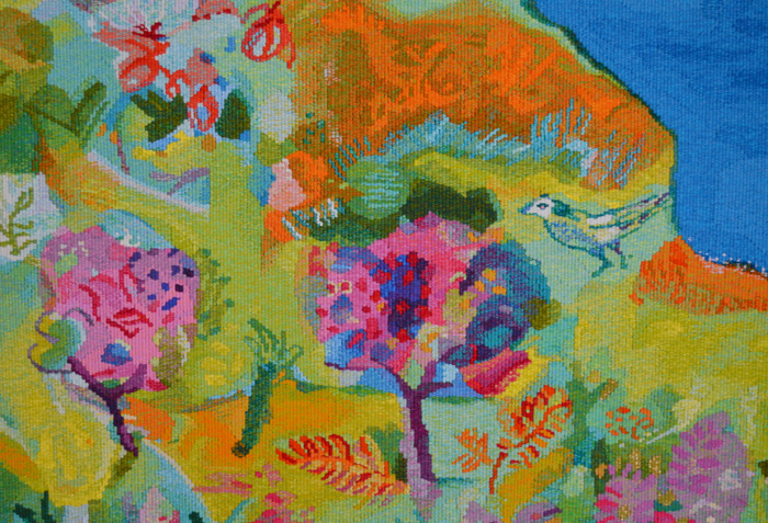 'Point Addis' tapestry detail