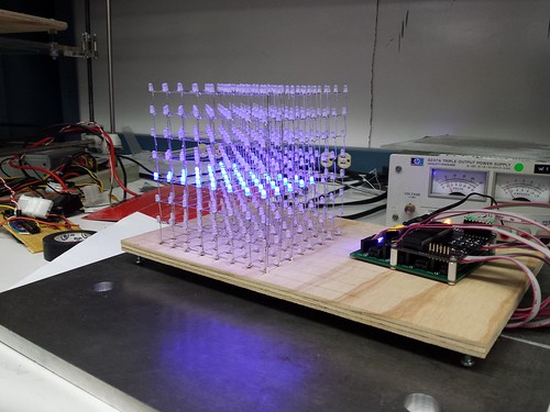 LED Cube Testing