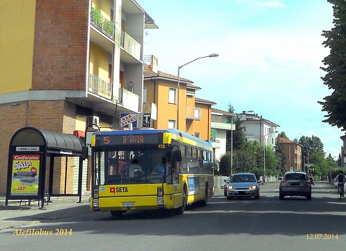 autobus Busotto n°84 in via Morane - linea 5
