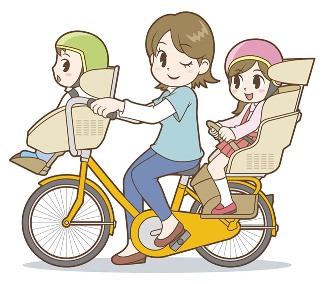 Велосипеды в Японии для мамочек