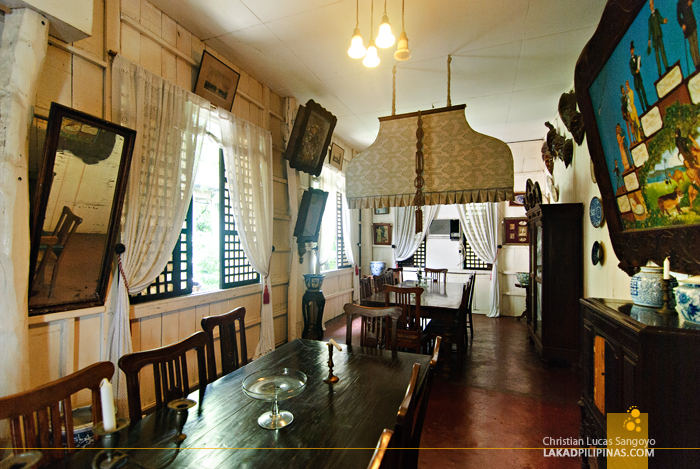 Dining Room at Arce Mansion in Vigan City