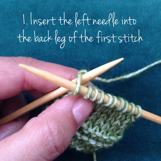 Knitting Backwards