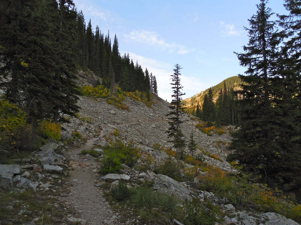 Revett Lake Trail on Montana - Idaho border near Thompson Pass