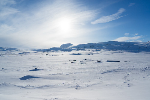 hordaland norwegen no norway landschaft ice finse winter snow