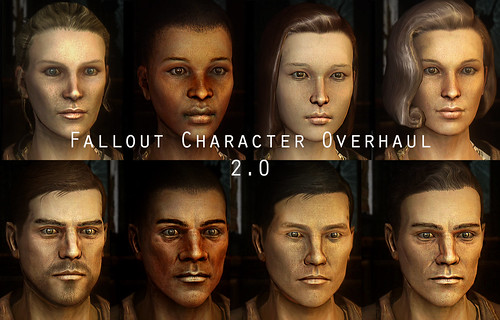 Fallout: New Vegas GAME MOD Fallout Character Overhaul v.3.01 - download