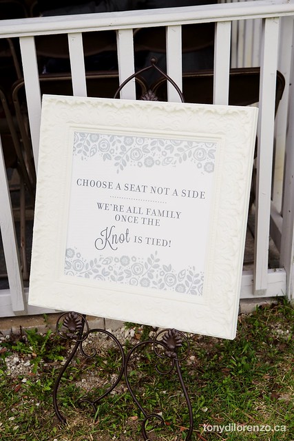 Wedding Reception Decor Seating Sign Pick a Seat Not a Side DIY