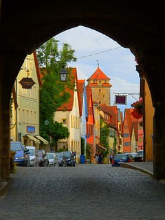 Street Photo, Rothenburg, Germany