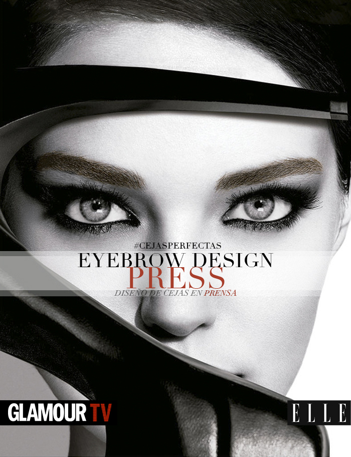 barbara crespo maybelline ny press eyebrow design diseño de cejas prensa elle glamour tv fashion blogger blog de moda
