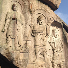 Three Carvings at Seokbulsa (Busan)