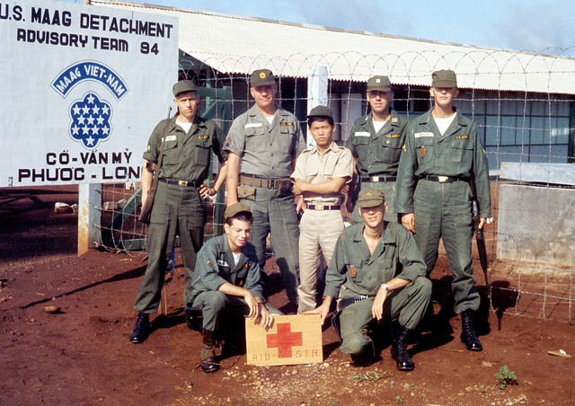 Phước Long 1963 - U.S. MAAG DETACHMENT ADVISORY TEAM 84 - Cố vấn Mỹ Phước Long