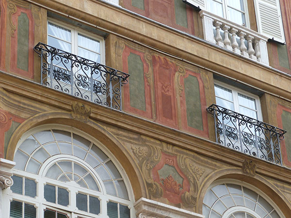 façade peinte