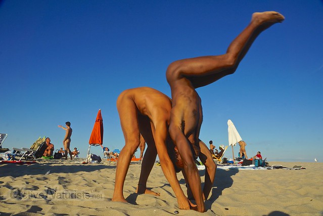 naturist yoga 0010 Sandy Hook, NJ, USA