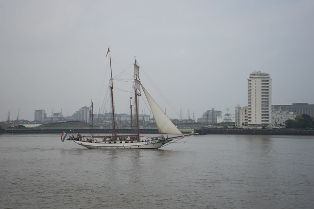 Tall Ships Festival on the Thames