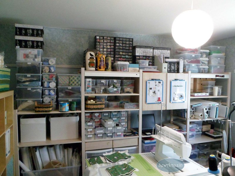 Sewing Room 'After' Reorganization