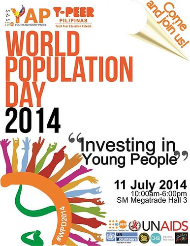 2014世界人口日海報。 （圖片來源：聯合國人口基金會）