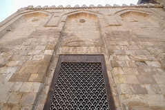 Ironwork featuring an Islamic pattern - Mausoleum of As-Saleh Nagin Ad-din Ayyub