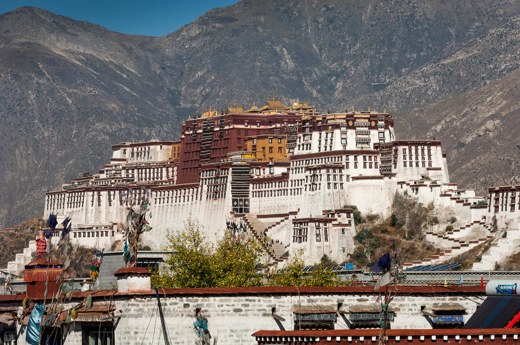 The Potala Palace, Lhasa, Tibet, China.