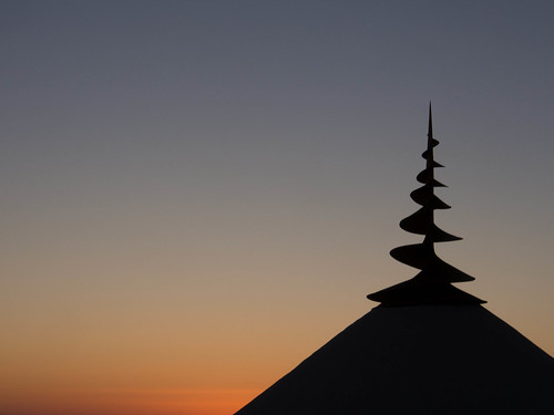 roof sunset sky spiral spain andalucia cádiz conical canosdemeca
