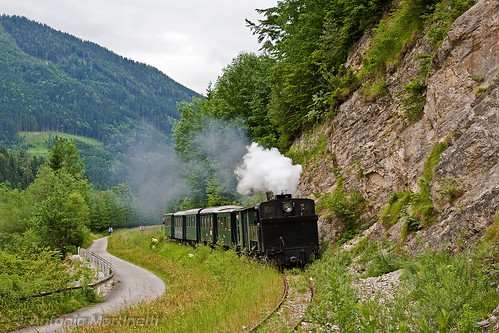 train austria ybbs steam gauge narrow ybbstalbahn bergstrecke