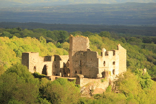 france castle ruin chateau saissac weddingwine