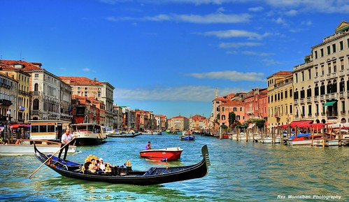 venice italy europe italia venezia hdr gondoliers gondolas nikond7000 rexmontalbanphotography