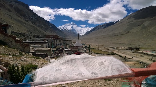 Rongbuk Monastery & Mt Everest