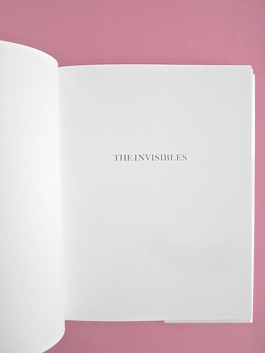 Sebastien Lifshitz, The Invisibles. Rizzoli International Publications 2014. Design: Isabelle Chemin. Pagina dell'occhiello, a pag. [3] (part.), 1