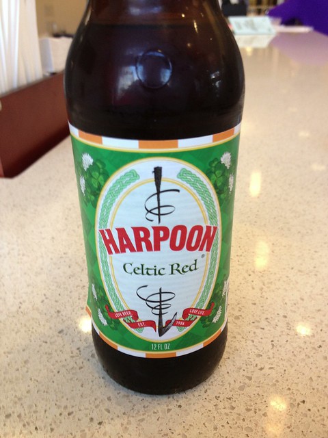 A delicious Harpoon beer