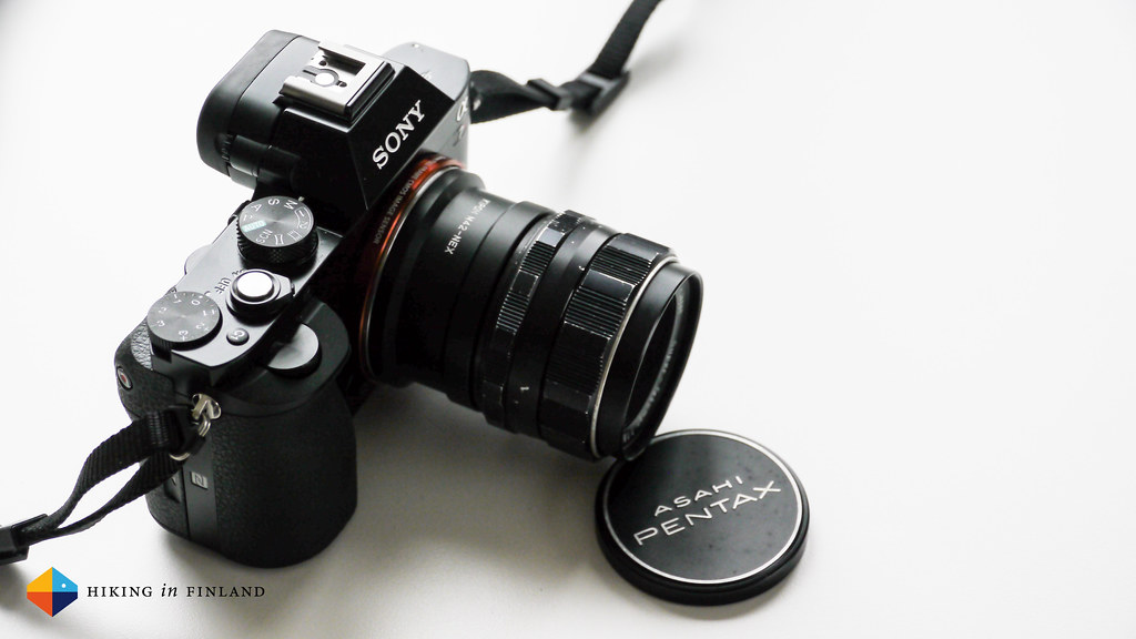 Sony A7R with an M42 Pentax Asahi lens