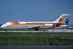 Iberia DC-9-32 EC-BIM BCN 05/07/1997