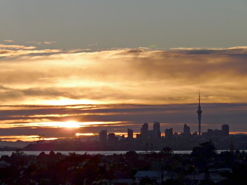 newzealand sky sunrise auckland redsky challenge